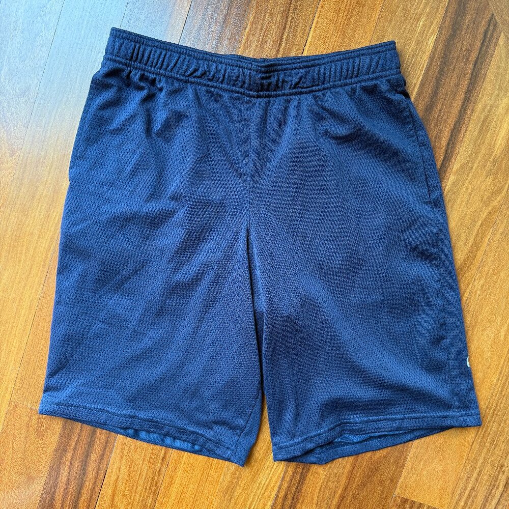 C9 by Champion Boys Sz 16-18 Athletic Running Basketball Sport Navy Blue Shorts